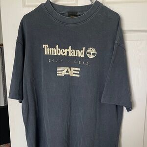 Timberland Men's Dark Gray Short Sleeve Tee